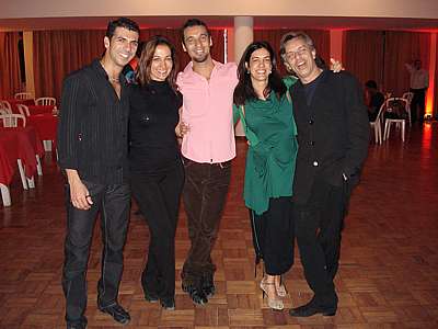 Rogrio Mendona, Neuza Abbes, Marcos Cayres, Patricia Moraes e Sergio Maciel