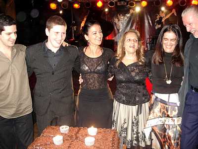 Daniel, Marcos, Neuza, Marilena, Patricia e Nilson